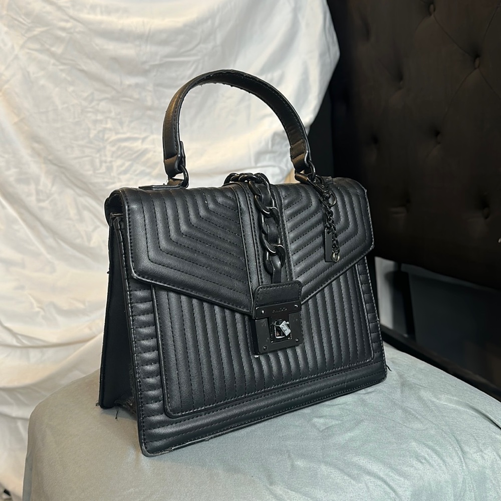 BLACK ALDO TOTE